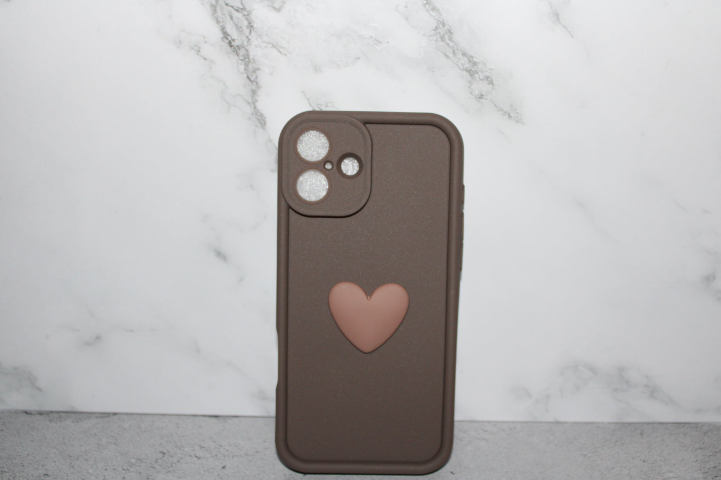 Silicone Shockproof 3D Heart Case